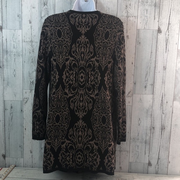 Soft Surroundings Asymmetrical Filigree Topper Sweater Medium - Picture 3 of 8